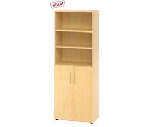 BETA 9 | Armadio multiuso con ante | 6 altezze - Acero