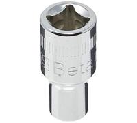 Beta 900 5,5 - Chiavi a bussola con attacco quadro femmina 1/4" bocca esagonale, cromate