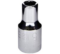 Beta 900 5 - Chiavi a bussola con attacco quadro femmina 1/4" bocca esagonale, cromate