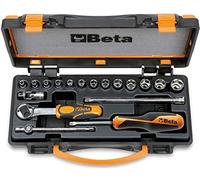 Beta 900/C13-5 - Chiavi a Bussola Esagonali 13 Pezzi, Accessori 5 Pezzi - Casset