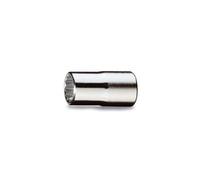 Beta 900AS-MB 5/16 - Chiavi a bussola con attacco quadro femmina 1/4" bocca poligonale, cromate
