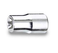 Beta 900FTX 12 - Chiavi a bussola con attacco quadro femmina 1/4" per viti con profilo Torx, cromate
