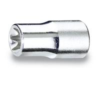 Beta 900FTX 6 - Chiavi a bussola con attacco quadro femmina 1/4" per viti con profilo Torx, cromate