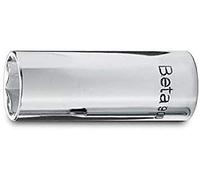 Beta 900L 9 - Chiavi a bussola con attacco quadro femmina 1/4", tipo lungo bocca esagonale, cromate