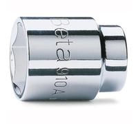 Beta 910A 12 - Chiavi a bussola con attacco quadro femmina 3/8" bocca esagonale cromate