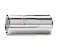 BETA 910AL 10 - Chiavi a bussola con attacco quadro femmina 3/8", tipo lungo bocca esagonale, cromate