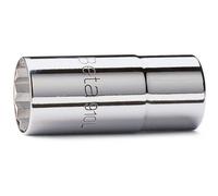 Beta 910AS-L 11/16 - Chiavi a bussola con attacco quadro femmina 3/8", tipo lungo bocca poligonale, cromate