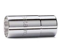 Beta 910AS-L 5/8 - Chiavi a bussola con attacco quadro femmina 3/8", tipo lungo bocca poligonale, cromate