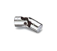 Beta 910B/SN 11 - Chiavi a bussola snodate con attacco quadro femmina 3/8" bocca poligonale, cromate