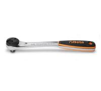 Beta 910E/55 - Cricchetto reversibile con attacco quadro maschio 3/8" con Meccanismo 72 Denti e Testa Compatta