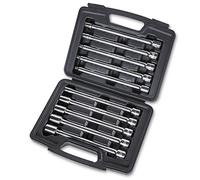 Beta 910FTX/XL-C10 - Assortimento di 10 chiavi a bussola per viti con impronta Torx tipo lungo in cassetta di plastica