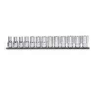 Beta 920A/SB13 - Serie di 13 chiavi a bussola a mano bocca esagonale (art. 920a) su supporto