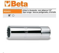 Chiavi a bussola lunghe in pollici Beta 920AS/L attacco 1/2" bocca poligonale