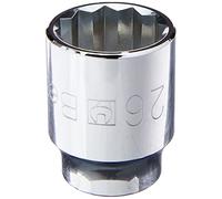 Beta 920B 26 - Chiavi a bussola con attacco quadro femmina 1/2" bocca poligonale, cromate