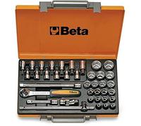 Beta 920B/C33-20 chiavi a bussola esagonali, 13 a giravite e 5 accessori in cassetta di lamiera