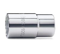 Beta 920BL 10 - Chiavi a bussola con attacco quadro femmina 1/2", tipo lungo bocca poligonale, cromate