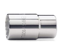 Beta 920BL 18 - Chiavi a bussola con attacco quadro femmina 1/2", tipo lungo bocca poligonale, cromate