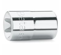 Beta 920FTX 10 - Chiavi a bussola con per viti con profilo Torx con attacco quadro 1/2" cromate