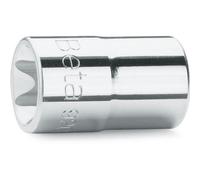 Beta 920FTX 24 - Chiavi a bussola con per viti con profilo Torx con attacco quadro 1/2" cromate