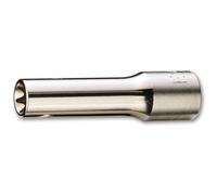 Beta 920FTX-L 20 - Chiavi a bussola per viti con profilo Torx con attacco quadro 1/2" tipo lungo, cromate