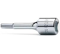 Beta 920ME 6 - Chiavi a bussola maschio esagonale con attacco quadro femmina 1/2" cromate