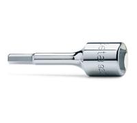 Beta 920ME 8 - Chiavi a bussola maschio esagonale con attacco quadro femmina 1/2" cromate
