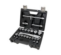 Beta 923E/C25 - Assortimento di 20 chiavi a bussola esagonali e 5 accessori, in cassetta di plastica