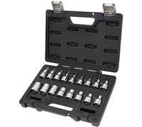Beta 923E-FTX/C17 - Assortimento di 17 chiavi a bussola per viti con profilo Torx in cassetta di plastica