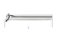 Beta 928/36A - Quadro maschio 3/4" snodato con impugnatura in metallo cromato