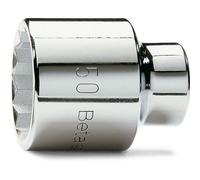 Beta 928B 30 - Chiavi a bussola con attacco quadro femmina 3/4" bocca poligonale, cromate