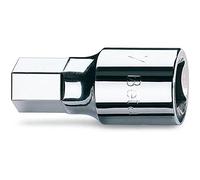 Beta 928ME 22 - Chiavi a bussola maschio esagonale con attacco quadro femmina 3/4" cromate