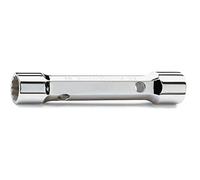 Beta 930 6X7 - Chiavi a tubo doppie poligonali, serie pesante cromate