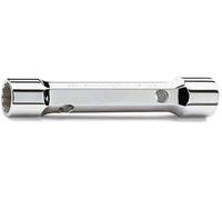 Beta 930 8X9 - Chiavi a tubo doppie poligonali, serie pesante cromate