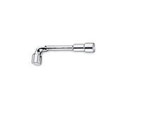 Beta Tools Chiave a pipa doppia 932/19 – esagonale-poligonale cromata lucida 19 mm