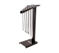 Beta 951/SP6 - Serie di 6 chiavi a t con tre estremità maschio esagonale (art. 951) con supporto