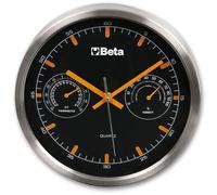 Orologio da parete Beta Tools 9594 dotato di termometro ed igrometro diam. 26cm