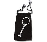 Beta 9595T - Portachiave in metallo cromato, in bustina di velluto