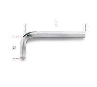 Beta 96 Chiavi maschio esagonale piegate cromate da 1,5 a 22 mm chiave brugola