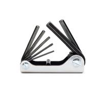 BETA 96N/G 7 Set Chiavi Esagonali Maschio Piegate in Acciaio brunito