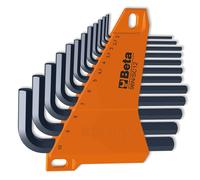BETA 96N/SC12 Set Chiavi a Brugola Professionali con Supporto 12 Pezzi Esagonali