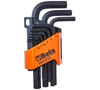 BETA 96N/SC9 - Serie di 9 chiavi maschio esagonale piegate (art. 96n) con supporto