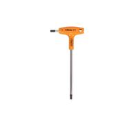 Beta 96T 6 mm Chiavi Maschio Esagonale Piegate con Impugnatura di Manovra Cromate - Prestazioni Superiori, Accoppiamento Perfetto, Ergonomica, Qualità Torsionali, Trasmissione Sforzi Elevata