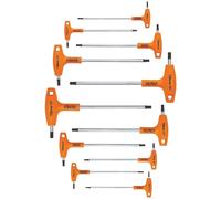 BETA 96T/S11 Chiavi Esagonali Maschio Piegate Cromate con Impugnatura di Manovra