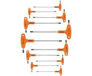 BETA 96T/S11 Chiavi Esagonali Maschio Piegate Cromate con Impugnatura di Manovra