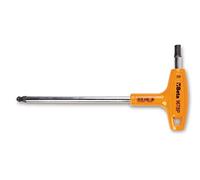 Beta 96TBP 10 - Chiavi maschio esagonale piegate con impugnatura di manovra cromate