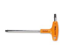 BETA 96TBP 4 - Chiavi maschio esagonale piegate con impugnatura di manovra cromate