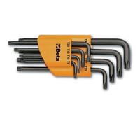 Beta 97RTX/B8 - Serie di 8 chiavi maschio piegate per viti con impronta tamper resistant Torx (art. 97rtx) in busta