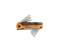 Beta 97TX/BG8 - Serie di 7 chiavi maschio per viti con impronta Torx | supporto portatile