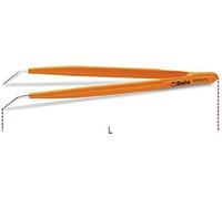 Beta 993PL 150 - Pinzetta a molla a punte fini curve arrotondate zigrinate in acciaio inossidabile