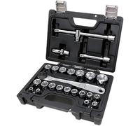 BETA BW 923E/C25 - Assortimento di 20 chiavi a bussola esagonali e 5 accessori, in cassetta di plastica